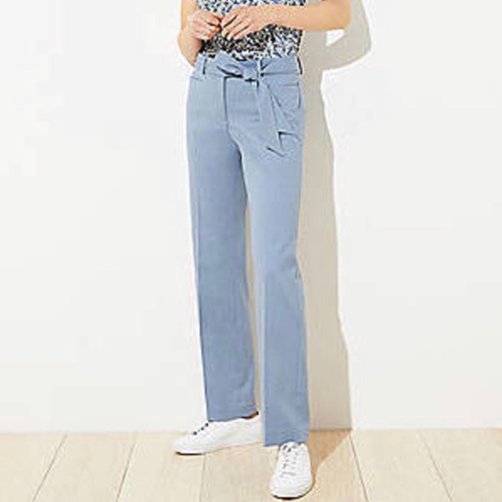 NWT Ann Taylor Loft tie front dress pants